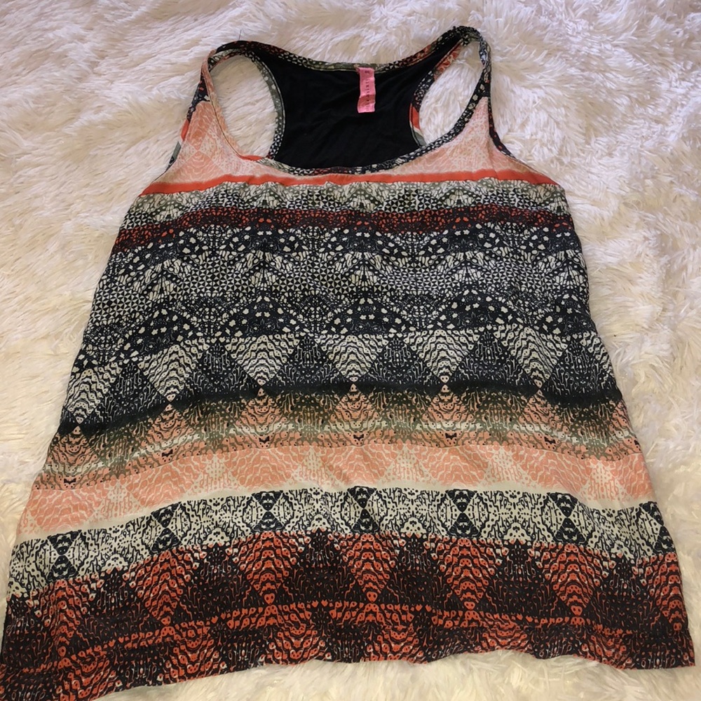 Eight-Sixty Printed Tank Top